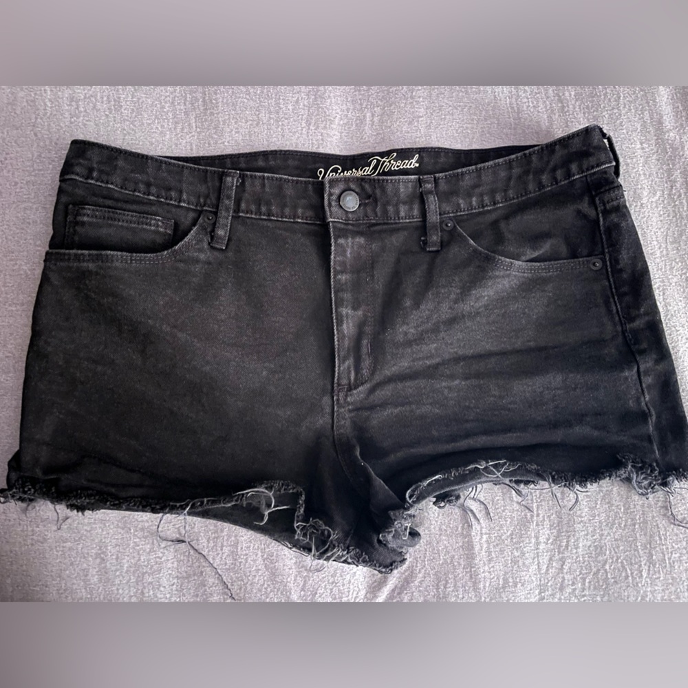 Universal Thread Charcoal Denim Shorts